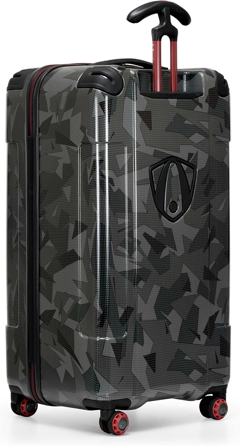 Traveler's Choice Maxporter II 30" Hardside Spinner Trunk Luggage, TSA Lock, Gray Camo