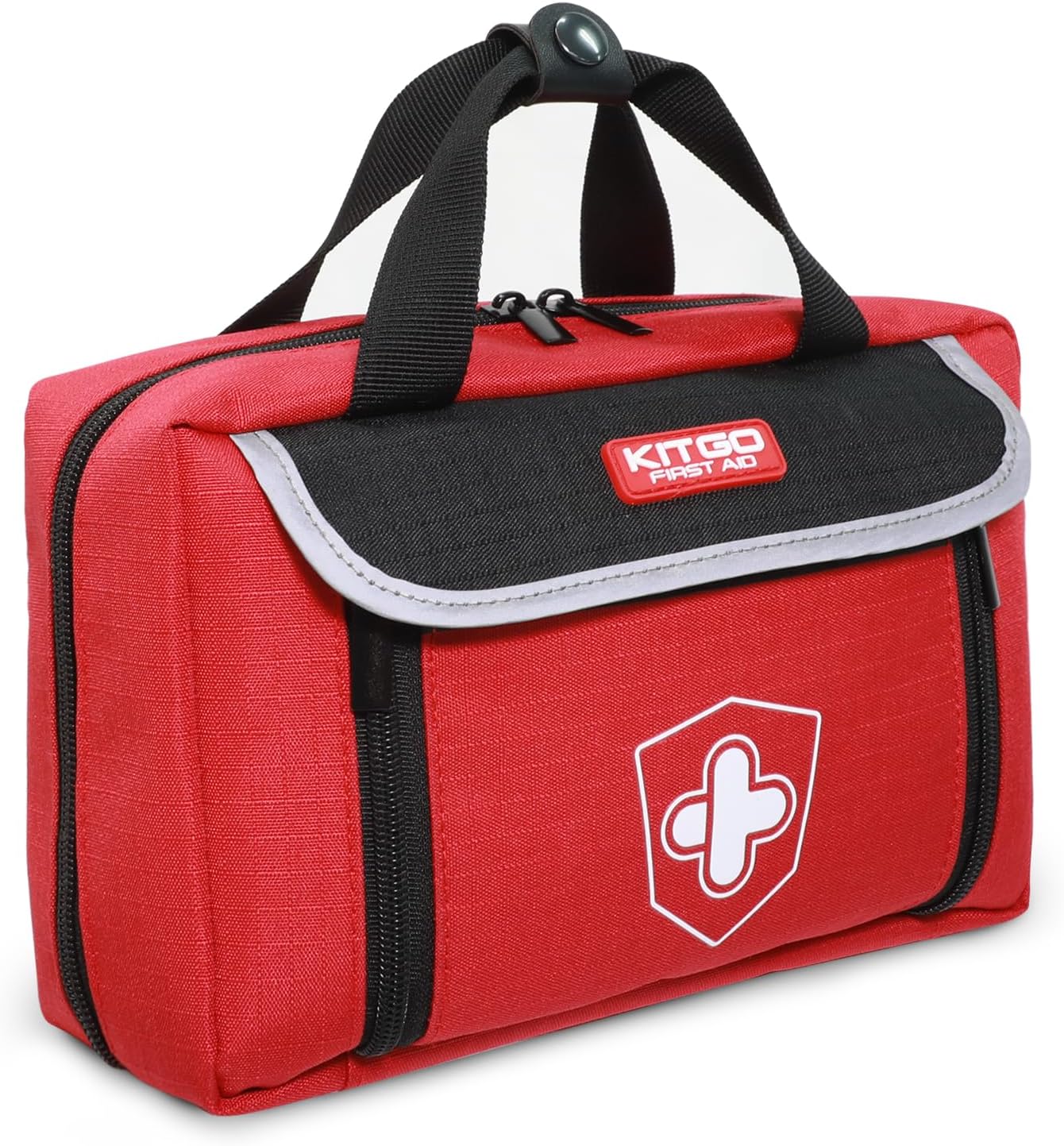 First Aid Kits - Emergency Medical Kit with 218 Pcs Medical Supplies, Sports First Aid Kits, Waterproof Trauma Kit for Car, Home, Businesses, Camping, Hiking, Adventure