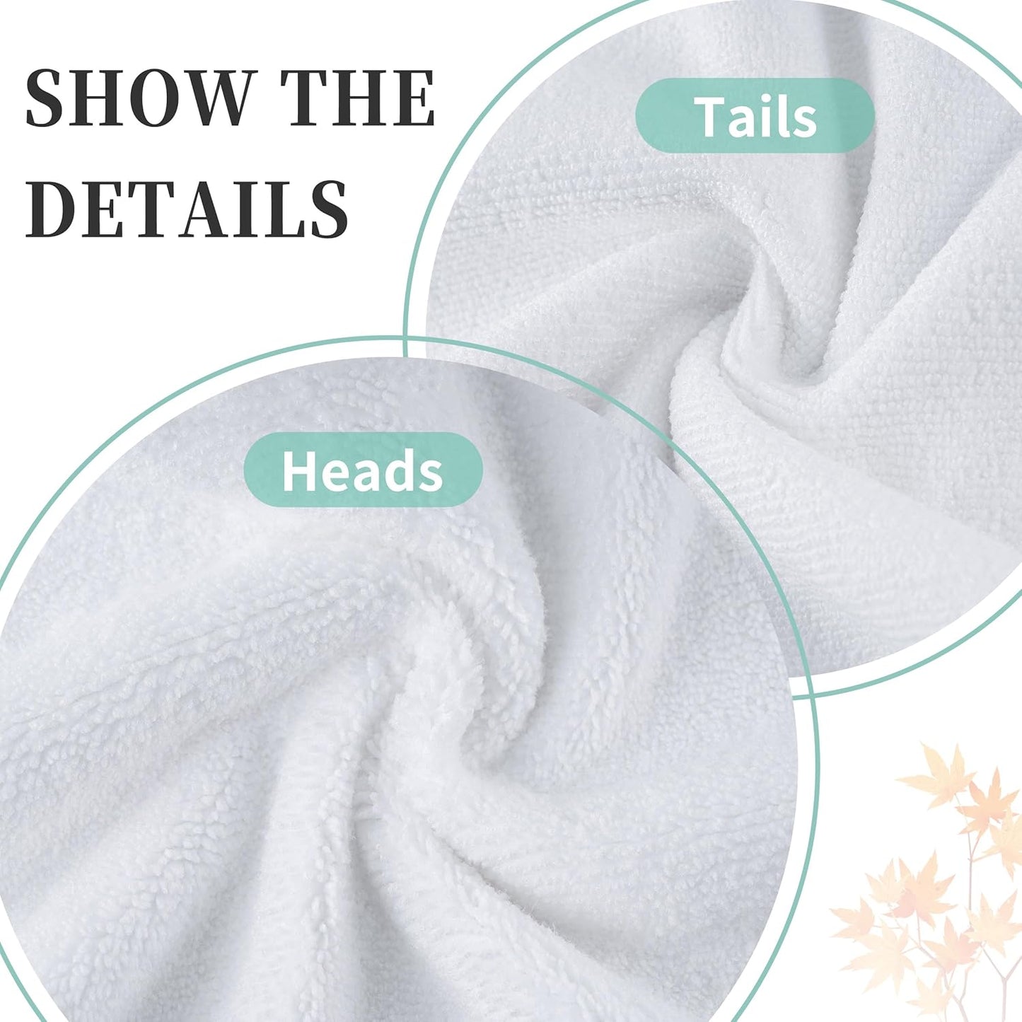 New Microfiber Bath Towel Set, 3 Piece, Oversize, Quick Dry, Lint Free, Includes Body, Hand and Face Towels