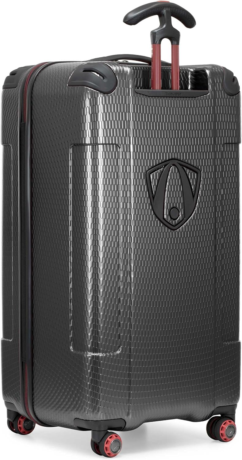 Traveler's Choice Maxporter II 30" Hardside Spinner Trunk Luggage, TSA Lock, Gray
