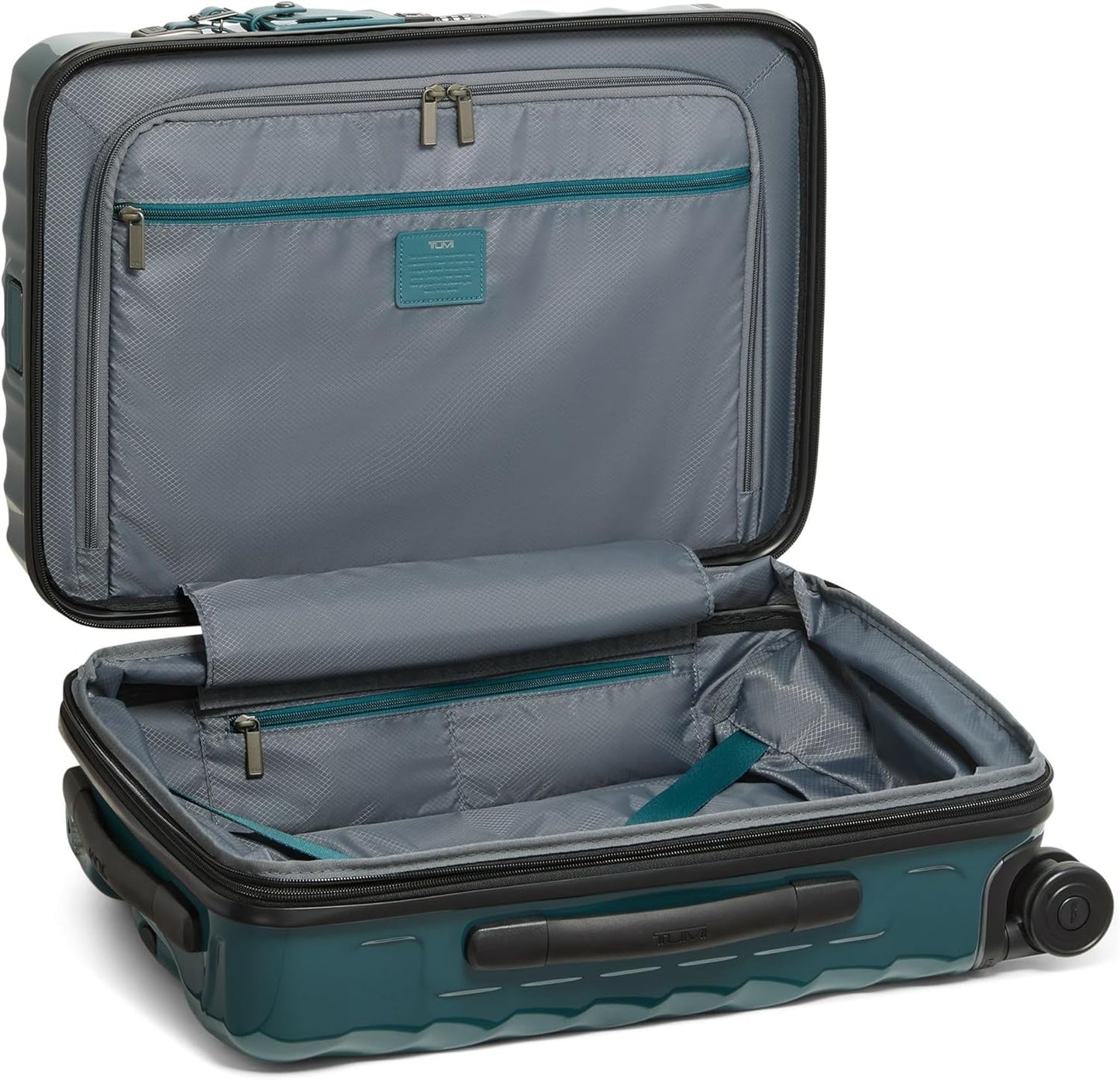 TUMI - 19 Degree International Expandable 4 Wheeled Carry-On - Hard Shell Suitcase - 21.8" X 14.0" X 9.0" - Lagoon