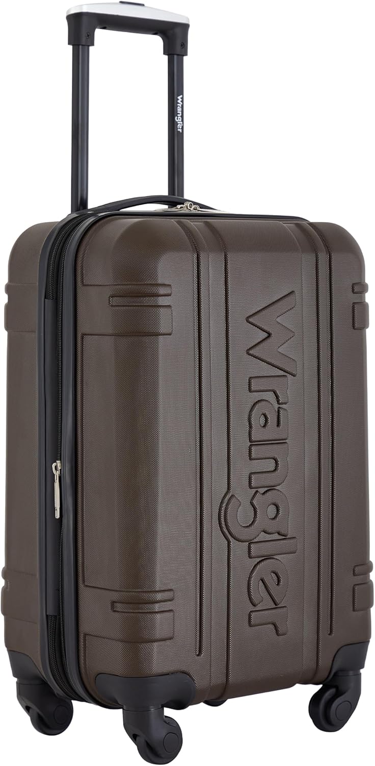 Wrangler 20" Astral Hardside Carry-On Luggage, Cedar