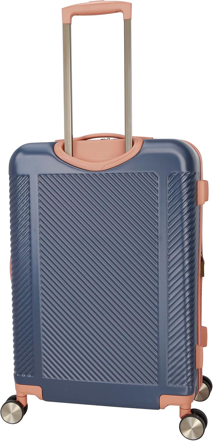 Dockers Spectra Hardside Expandable 8-Wheel Spinner Travel Carry On Luggage, India Ink, 3-Piece Set (20"/24"/28")