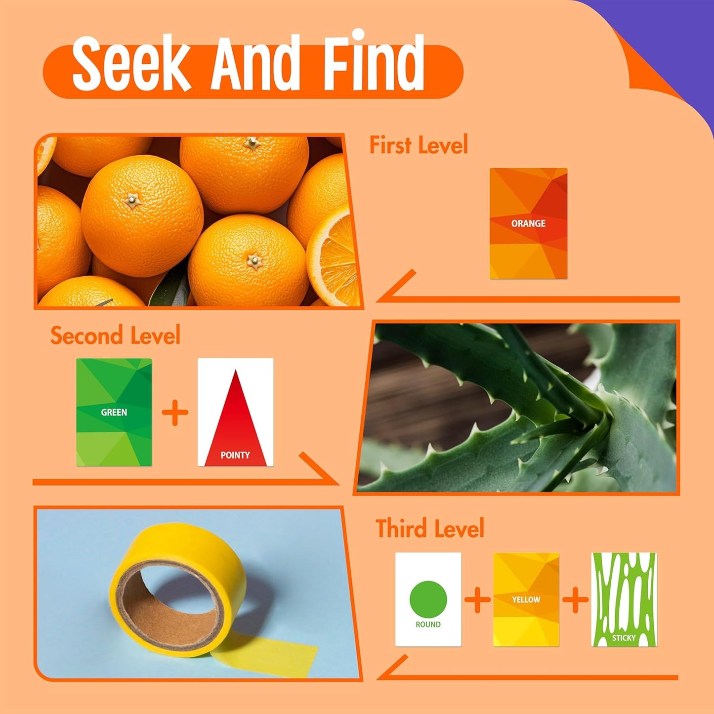 Outdoor Nature Scavenger Hunt Card Game, 50 Seek and Find Cards for Kids and Families, Funny Outside Activity Travel Pocket Game for Family, Toddlers, Kids, Adults-Outside, Yard, Camping Activities