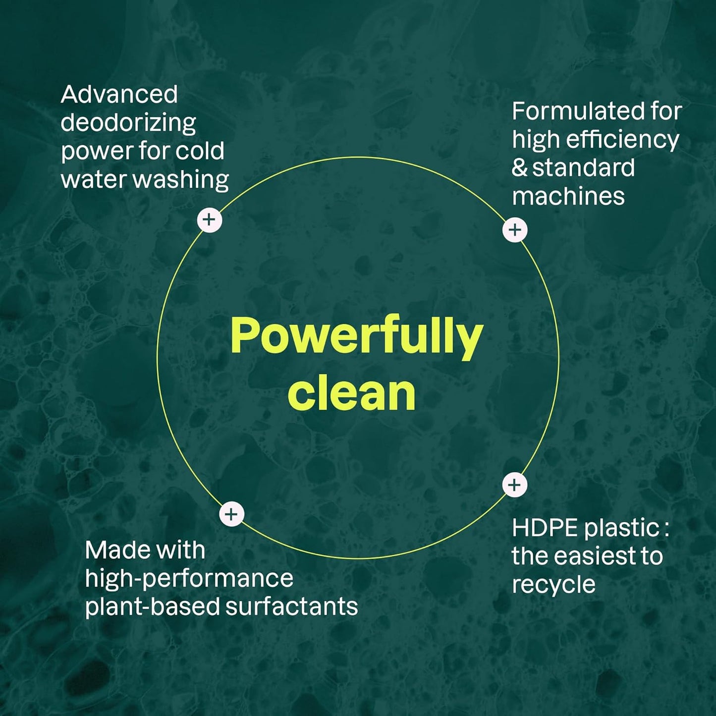 ATTITUDE Liquid Laundry Detergent Refill, EWG Verified, HE Compatible, Plant-Based & Vegan, Natural Laundry Soap, Mountain Fresh Scent, 160 Loads, 135.26 Fl Oz (Pack of 2)