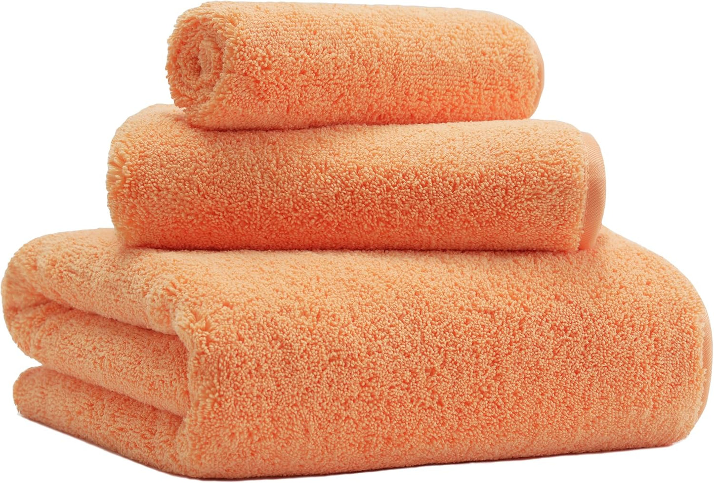New Microfiber Bath Towel Set, 3 Piece, Oversize, Quick Dry, Lint Free, Includes Body, Hand and Face Towels