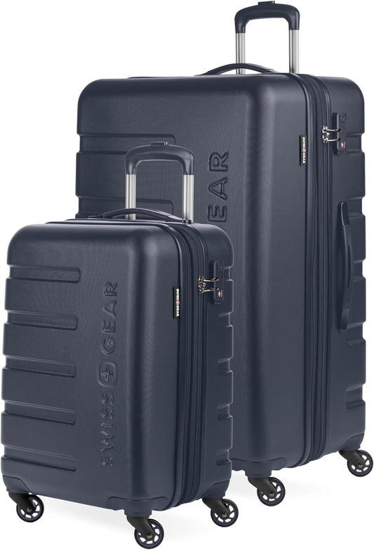 SwissGear 7366 Hardside Expandable Luggage with Spinner Wheels, Navy, 2-Piece Set (19/27)