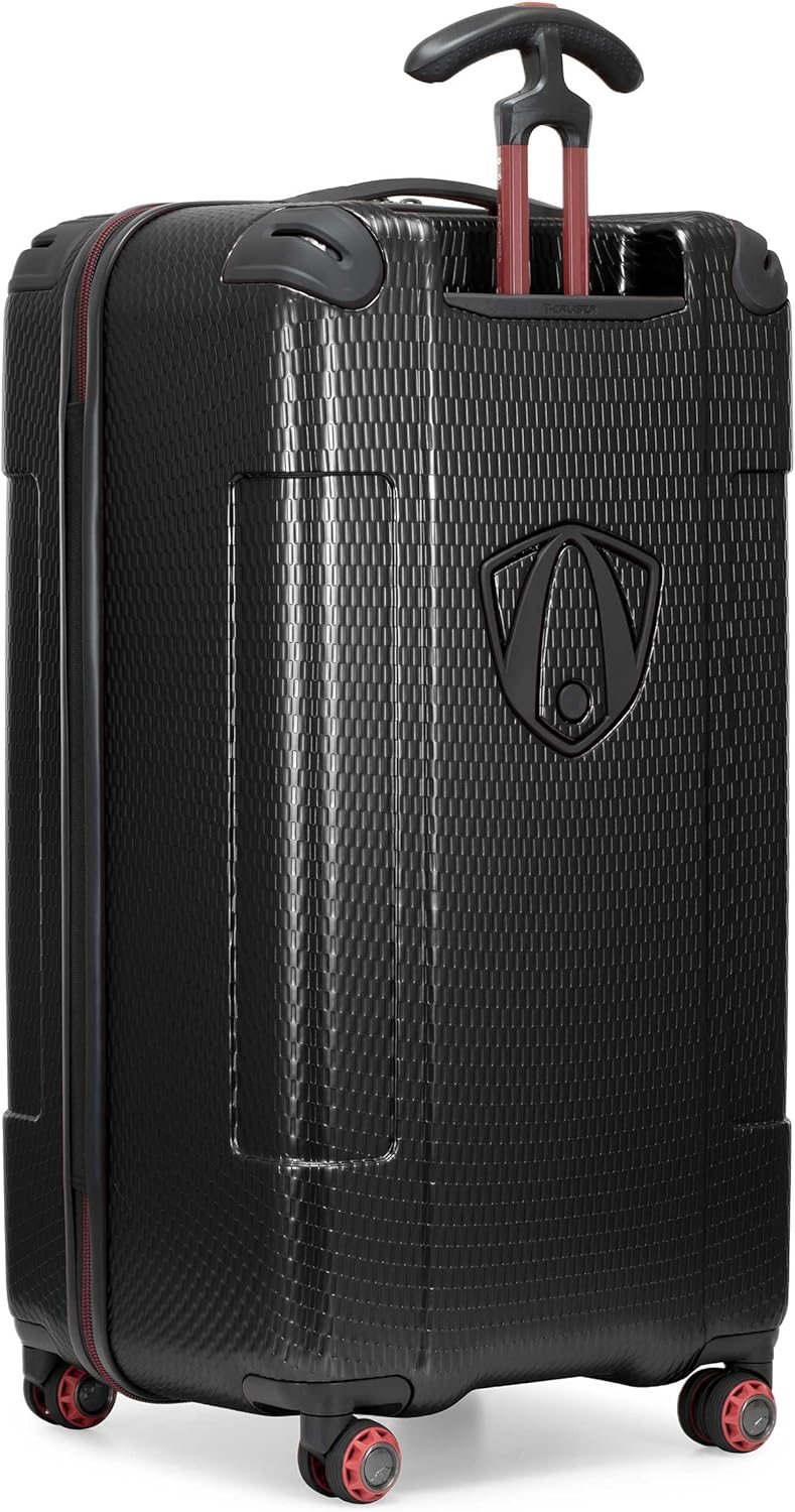Traveler's Choice Maxporter II 30" Hardside Spinner Trunk Luggage, TSA Lock, Black