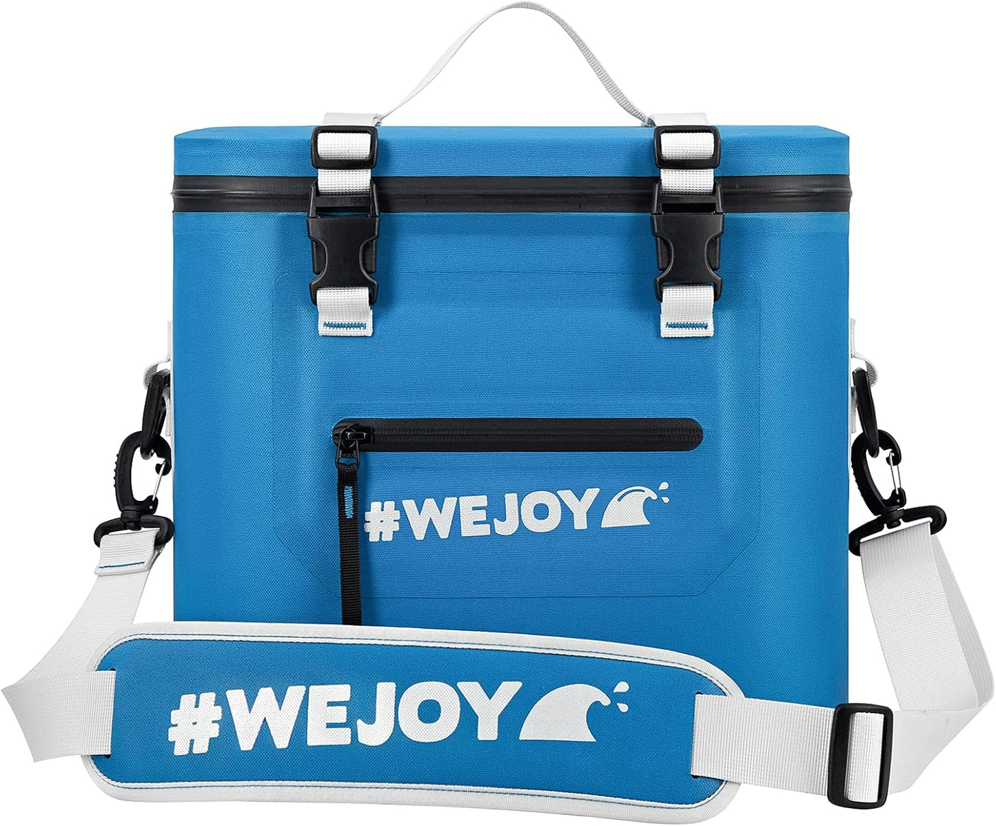 #WEJOY Insulated Camping Cooler Bag,2 Days Ice Life, Portable Waterproof Camp Coolers Lunch Bag with Leakproof Zipper for Outdoor Beach, Picnic, Hiking, Fishing, Traveling,BBQ