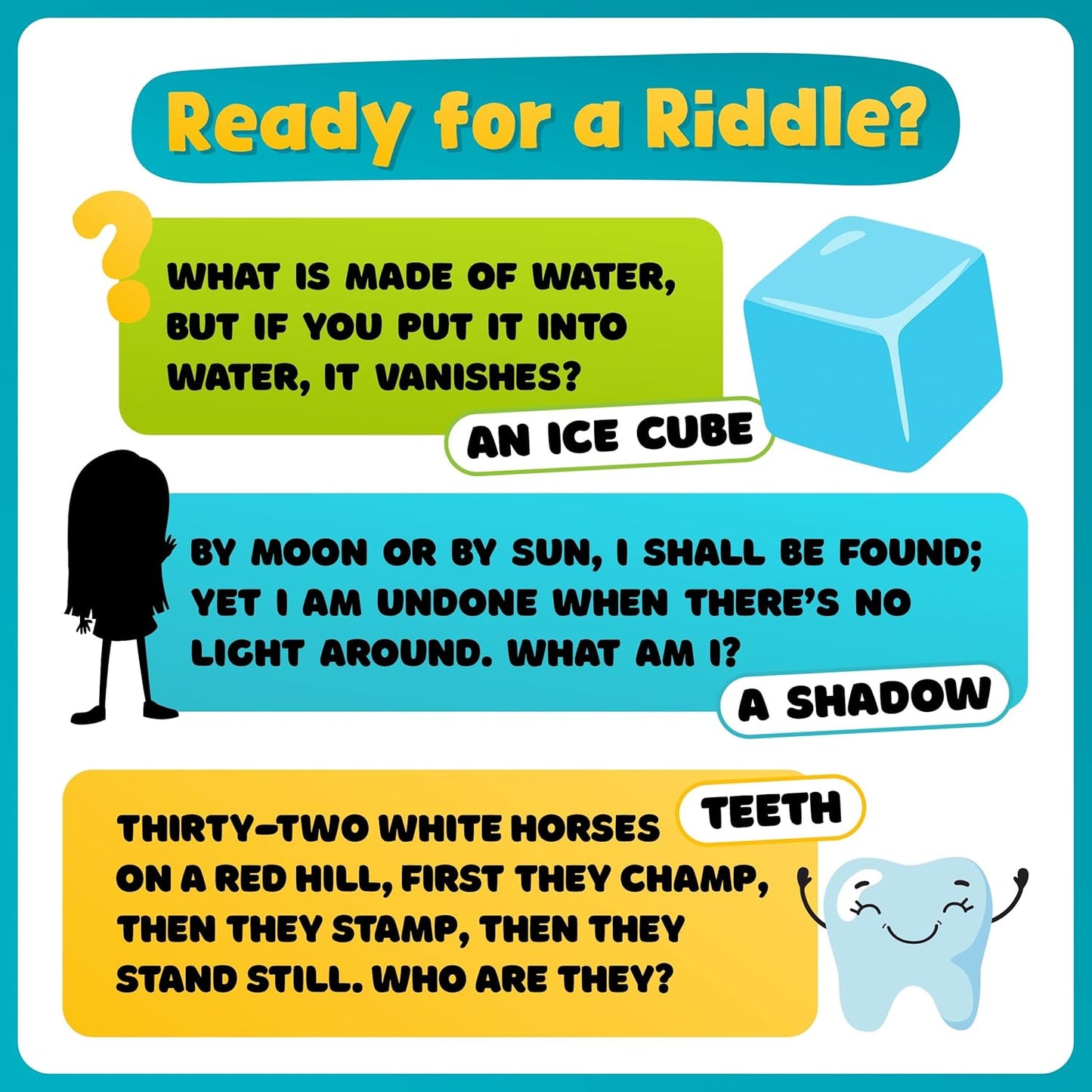 WELL BALANCED 120 Road Trip Riddles - Road Trip Car Game for Kids