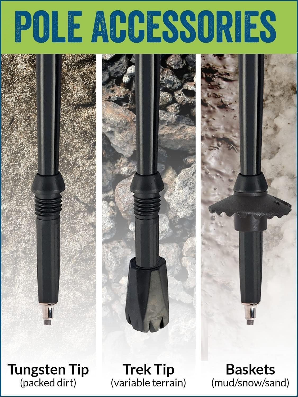 York Nordic Hiking & Walking Poles - Cushion Foam Grips w/Nordic Strap - Lightweight, Adjustable, and Great for Balance -2 Pieces w/Flip Locks, and Travel Bag - Heights 5'4"-6'2"