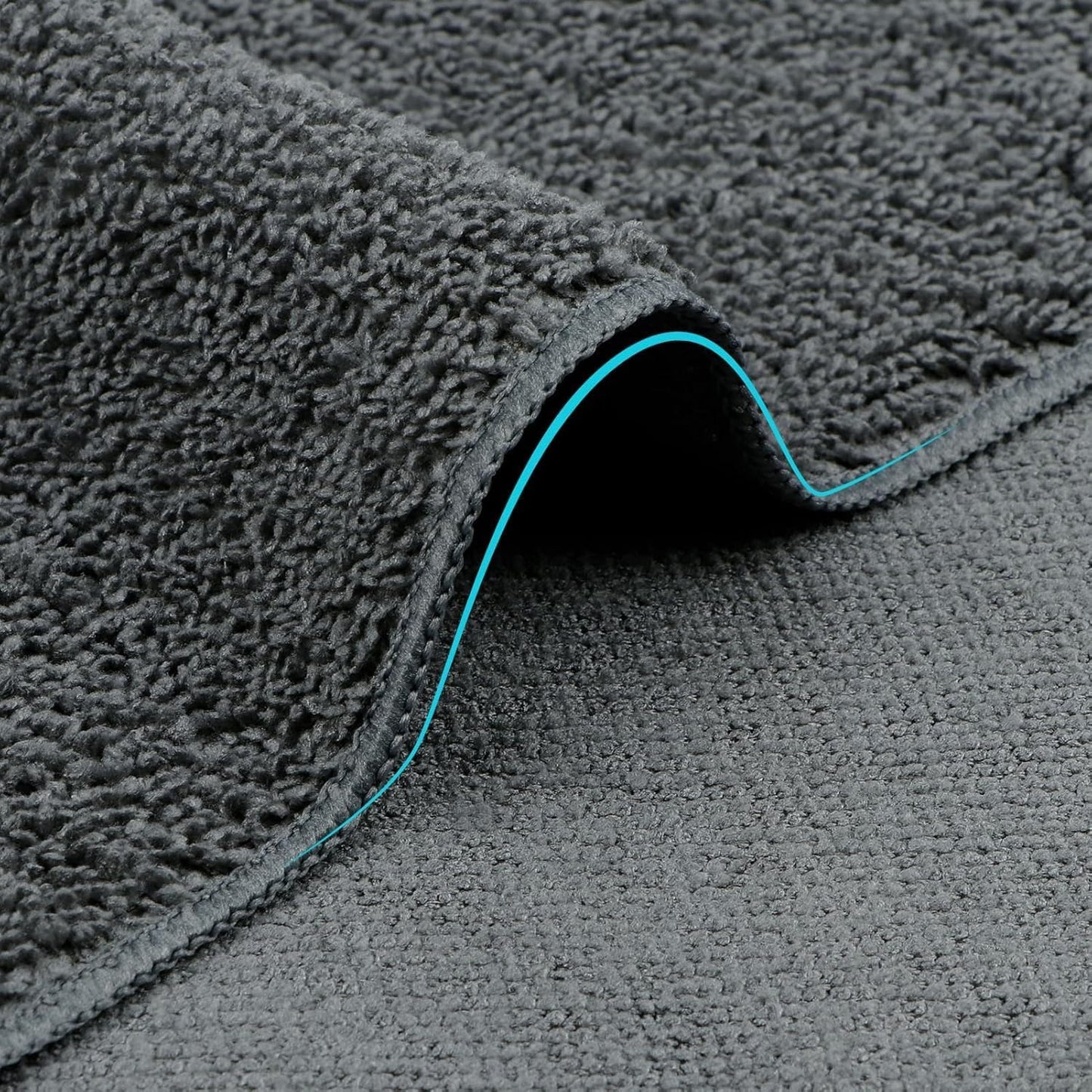 Orighty Microfiber Washcloths Bulk Towels Set 100 Pack, Highly Absorbent and Soft Feel Face Cloths, Multi-Purpose Wash Cloths & Hand Towels for Bathroom, Hotel, Spa, and Gym, 12x12 Inch, Grey