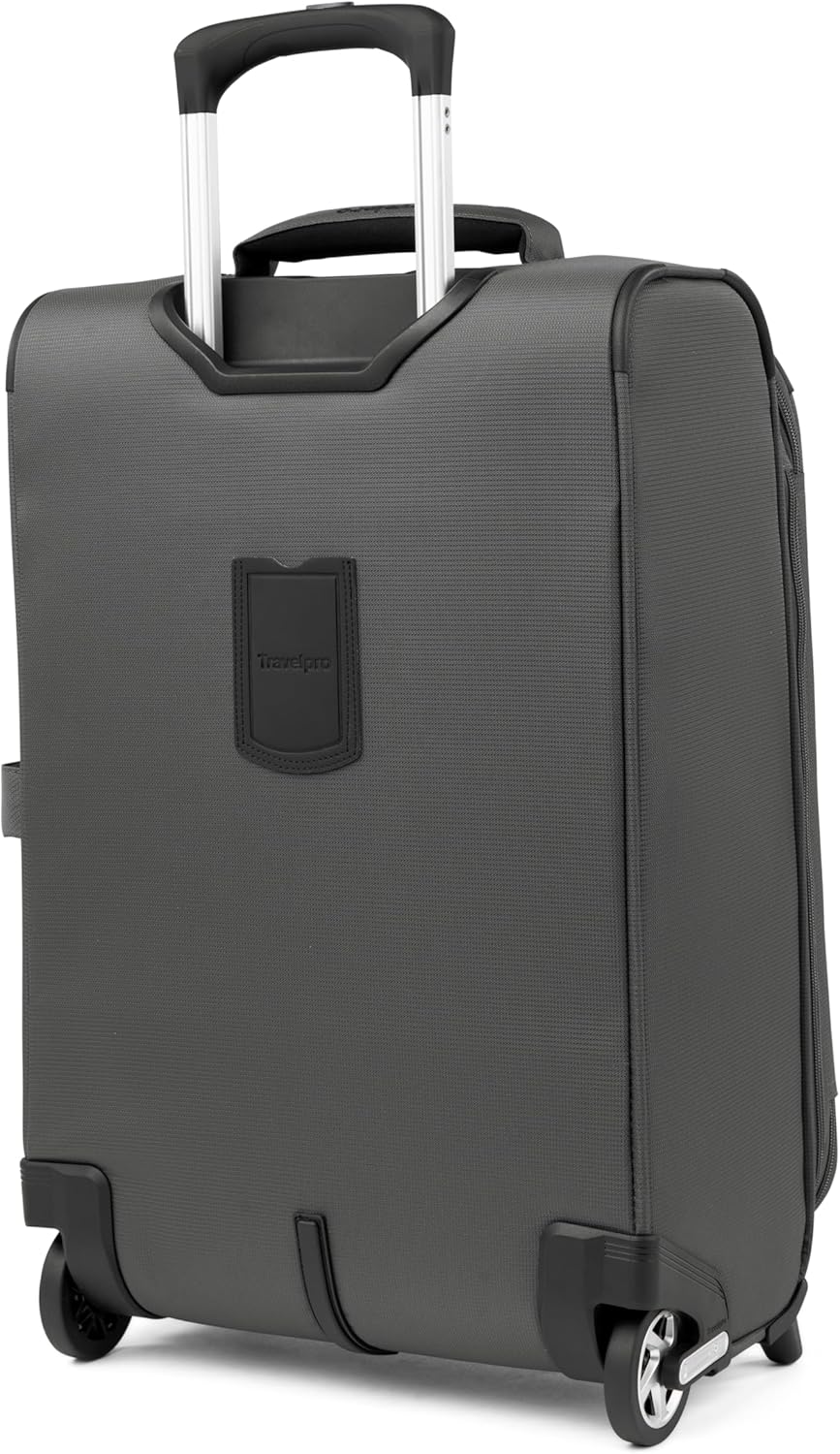 Travelpro Maxlite 5 Softside Expandable Upright 2 Wheel Carry-on Luggage, Lightweight, 22-Inch — Shadow Grey