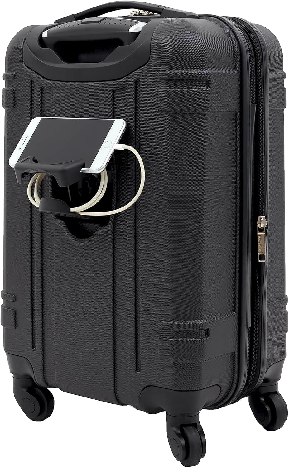 Wrangler 20" Astral Hardside Carry-On Luggage, Black