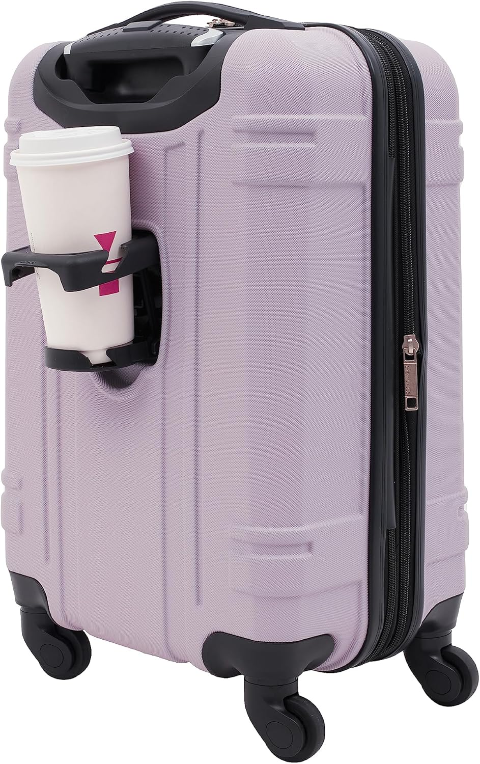 Wrangler 20" Astral Hardside Carry-On Luggage, Lilac