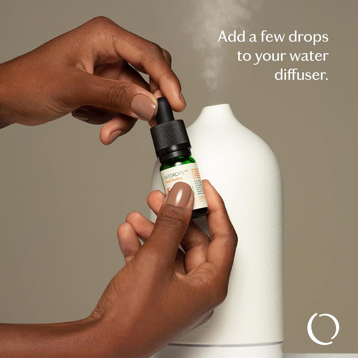 LIVEDROPS 24/7 Good Geranium Essential Oil, Natural Vegan Aromatherapy for Diffuser or Diluted Skin Use, Rosy Floral Scent, Origin Egypt, Made in USA, Clinically Tested, 10ml