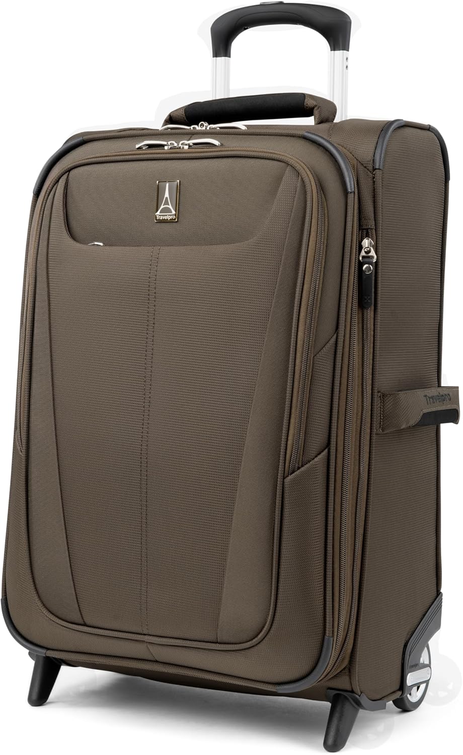 Travelpro Maxlite 5 Softside Expandable Upright 2 Wheel Carry-on Luggage, Lightweight, 22-Inch — Mocha