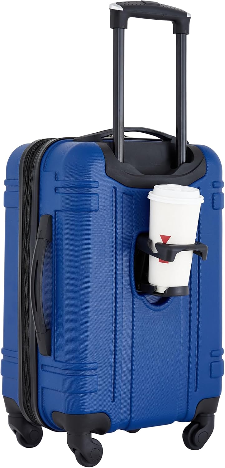 Wrangler 20" Astral Hardside Carry-On Luggage, Classic Blue