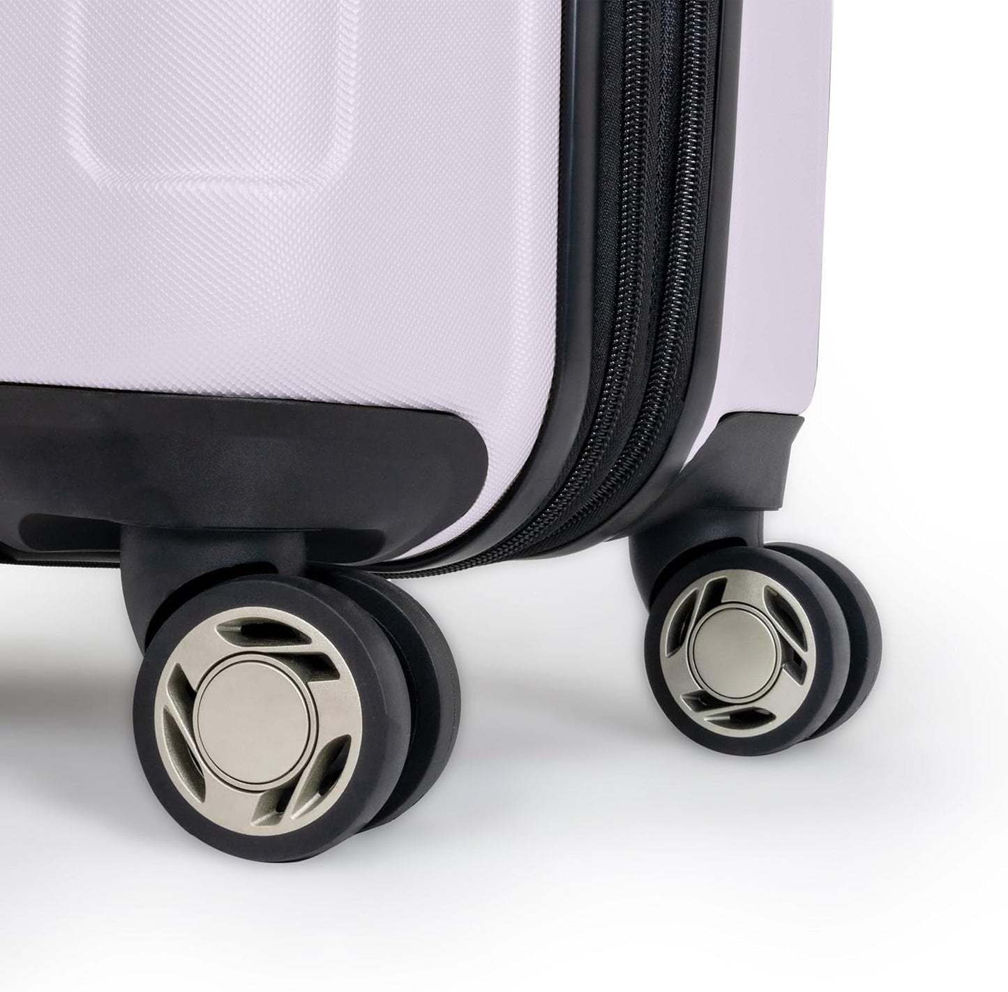 Kenneth Cole REACTION Renegade Luggage Expandable 8-Wheel Spinner Lightweight Hardside Suitcase, Orchid Ice, 20-Inch Carry On