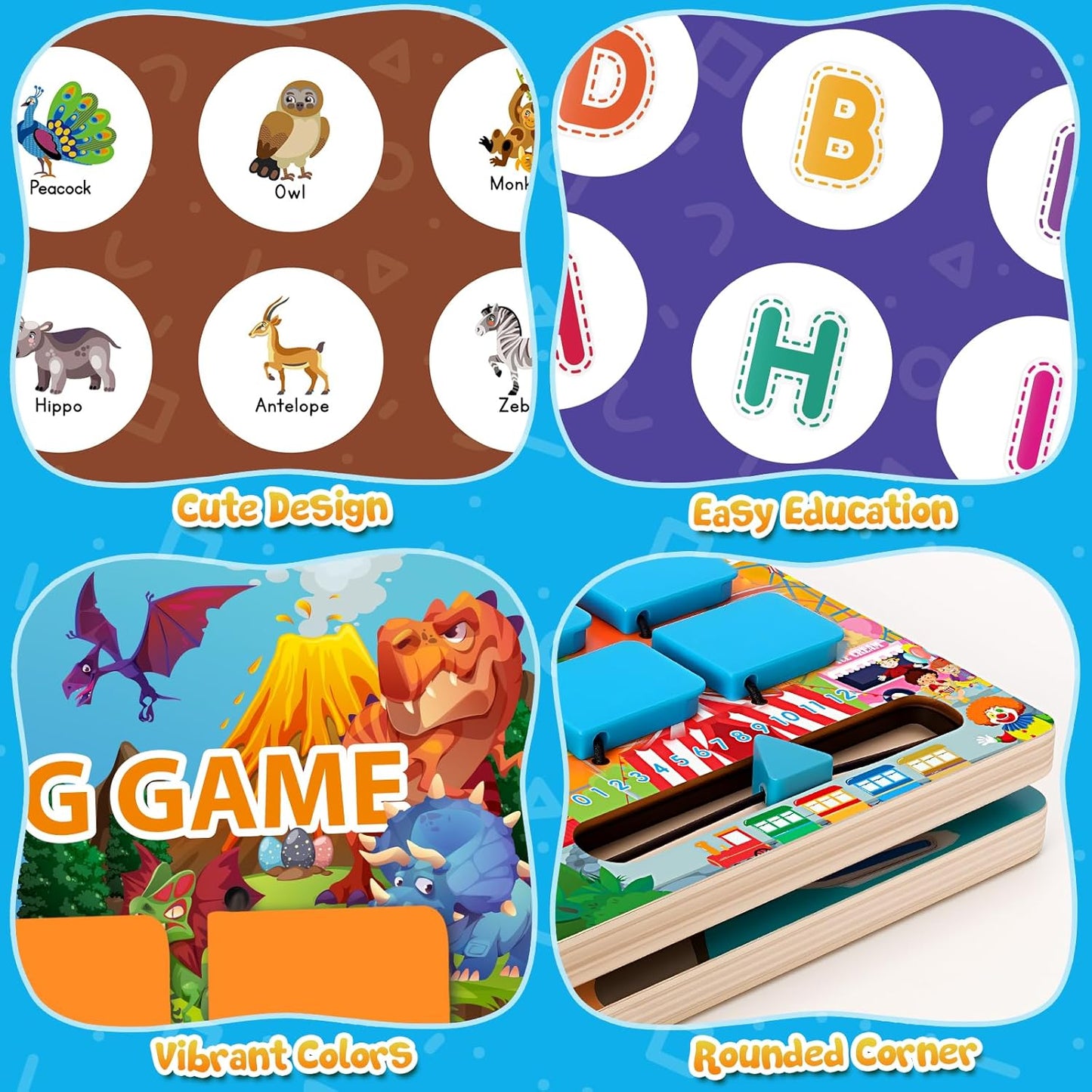 2 Pack Matching Memory Game for Kids Age 3 4 5 6 7 8 Years Old, Travel Toy for Toddlers Boys Girls, Road Trip Travel Essentials for Kids, Airplane/Car/Camping Activity, Ideal Christmas, Birthday Gifts