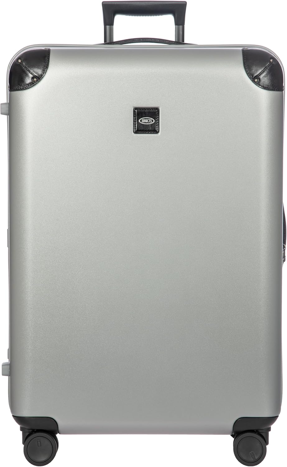 Bric's Amalfi Suitcase, Lightweight Expandable Hard Shell Luggage with Smooth 360° Wheels and TSA Lock 30" - Silver