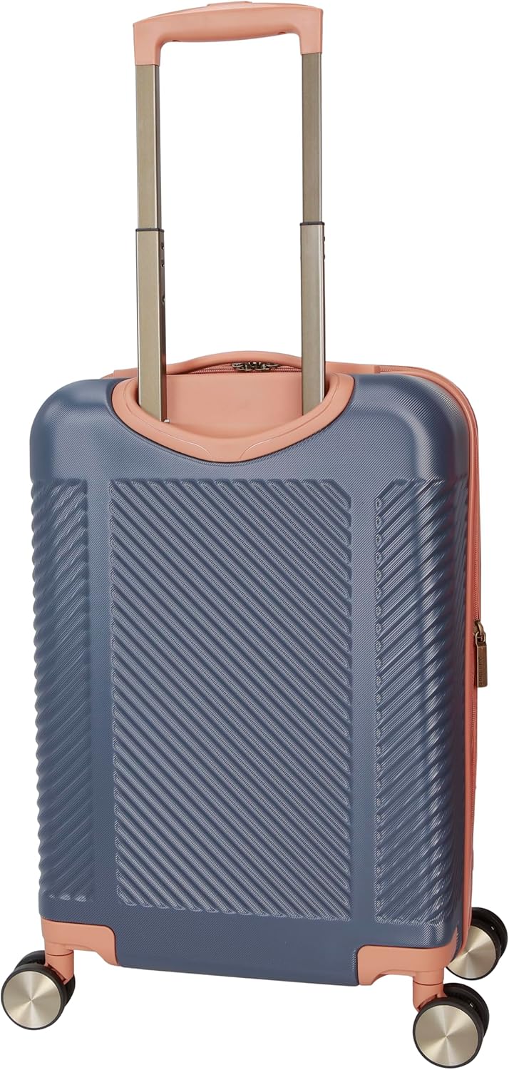 Dockers Spectra Hardside Expandable 8-Wheel Spinner Travel Luggage, India Ink, 20-Inch Carry On