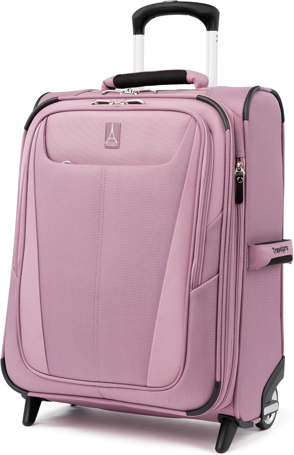 Travelpro Maxlite 5 Softside Expandable Upright 2 Wheel Carry-on Luggage, Lightweight, 20-Inch — Orchid Pink Purple