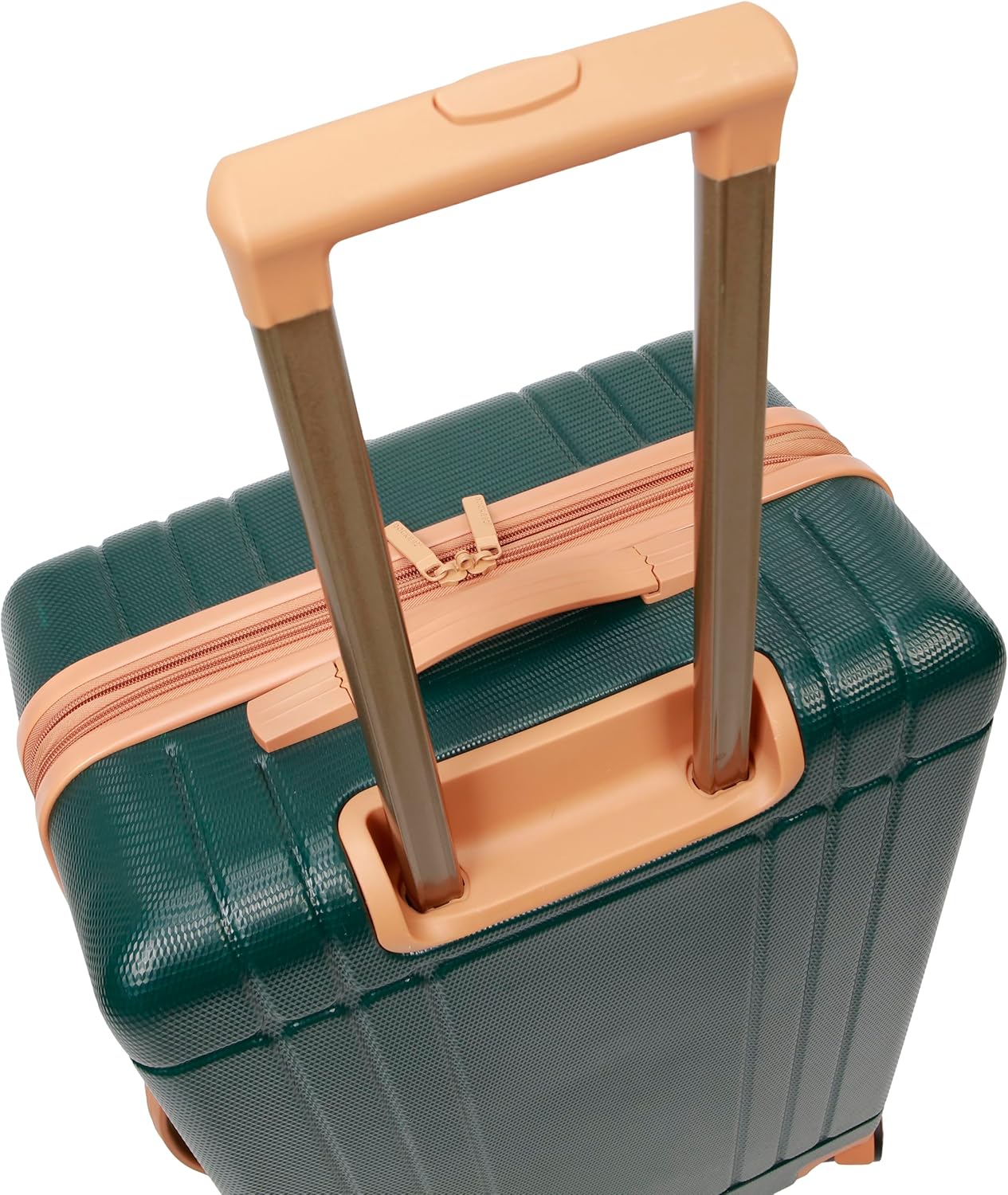 Dockers Hooper Hardside Expandable 8-Wheel Spinner Travel Checked Luggage, 3-Piece Set, Ponderosa Pine