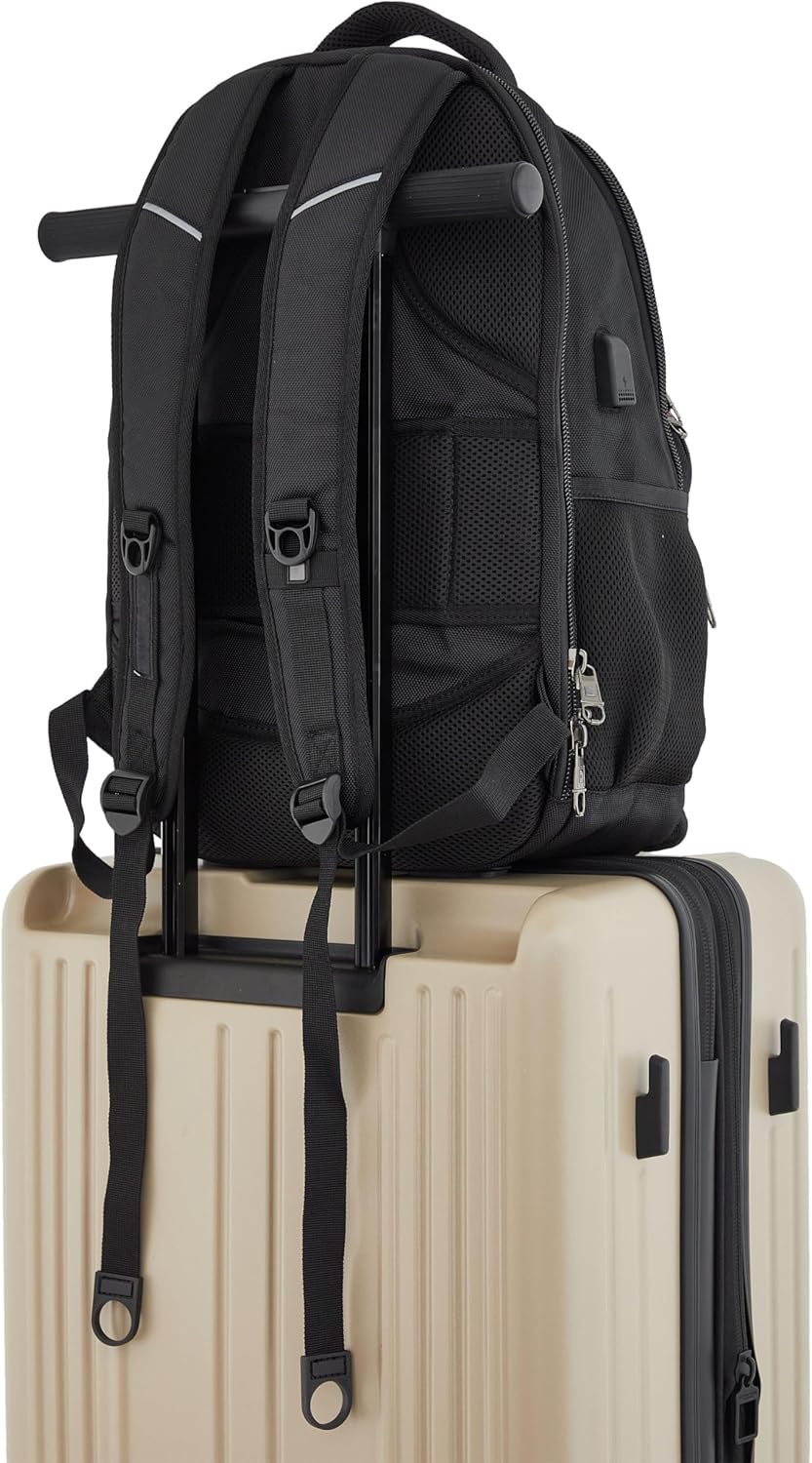 Scotch & Soda Eindhoven Wing-On Expandable Luggage, Travertine, 3 Piece Set