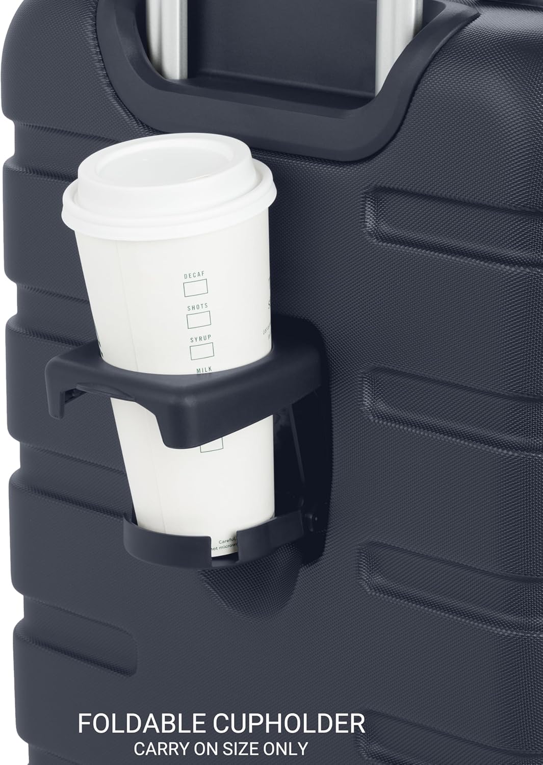 SwissGear 7366 Hardside Expandable Luggage with Spinner Wheels, Navy, Carry-On 19-Inch