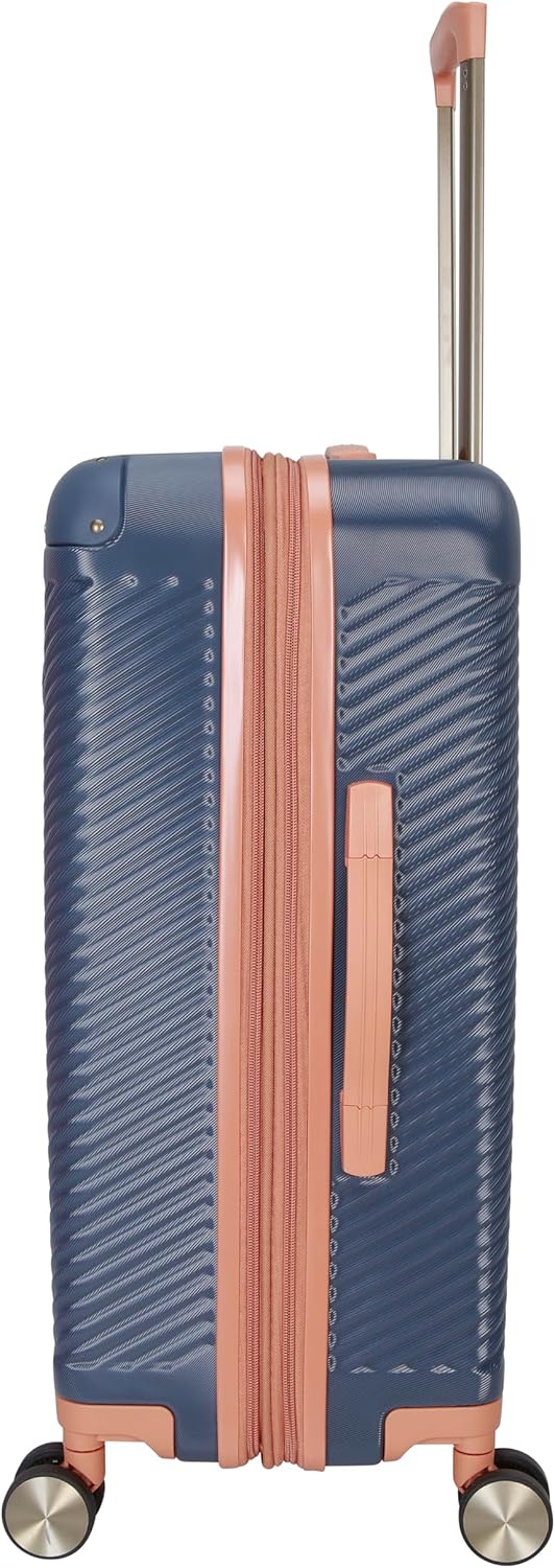 Dockers Spectra Hardside Expandable 8-Wheel Spinner Travel Checked Luggage, 28-Inch, India Ink