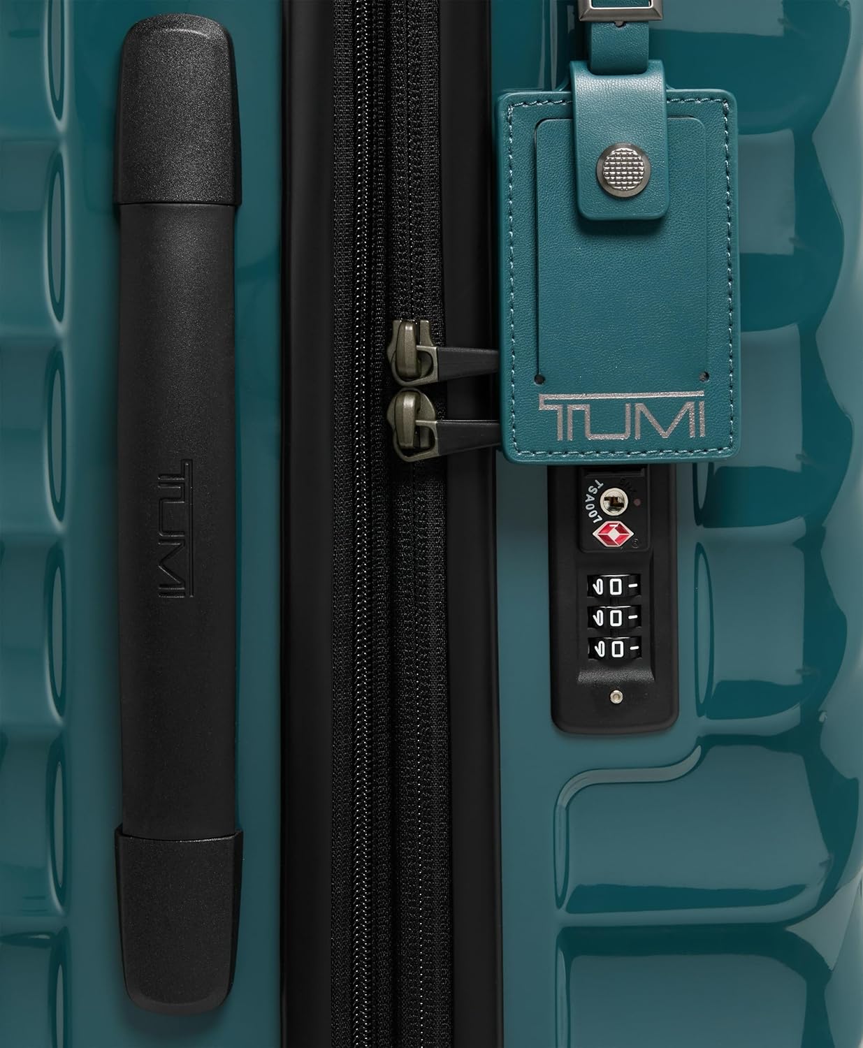 TUMI - 19 Degree International Expandable 4 Wheeled Carry-On - Hard Shell Suitcase - 21.8" X 14.0" X 9.0" - Lagoon