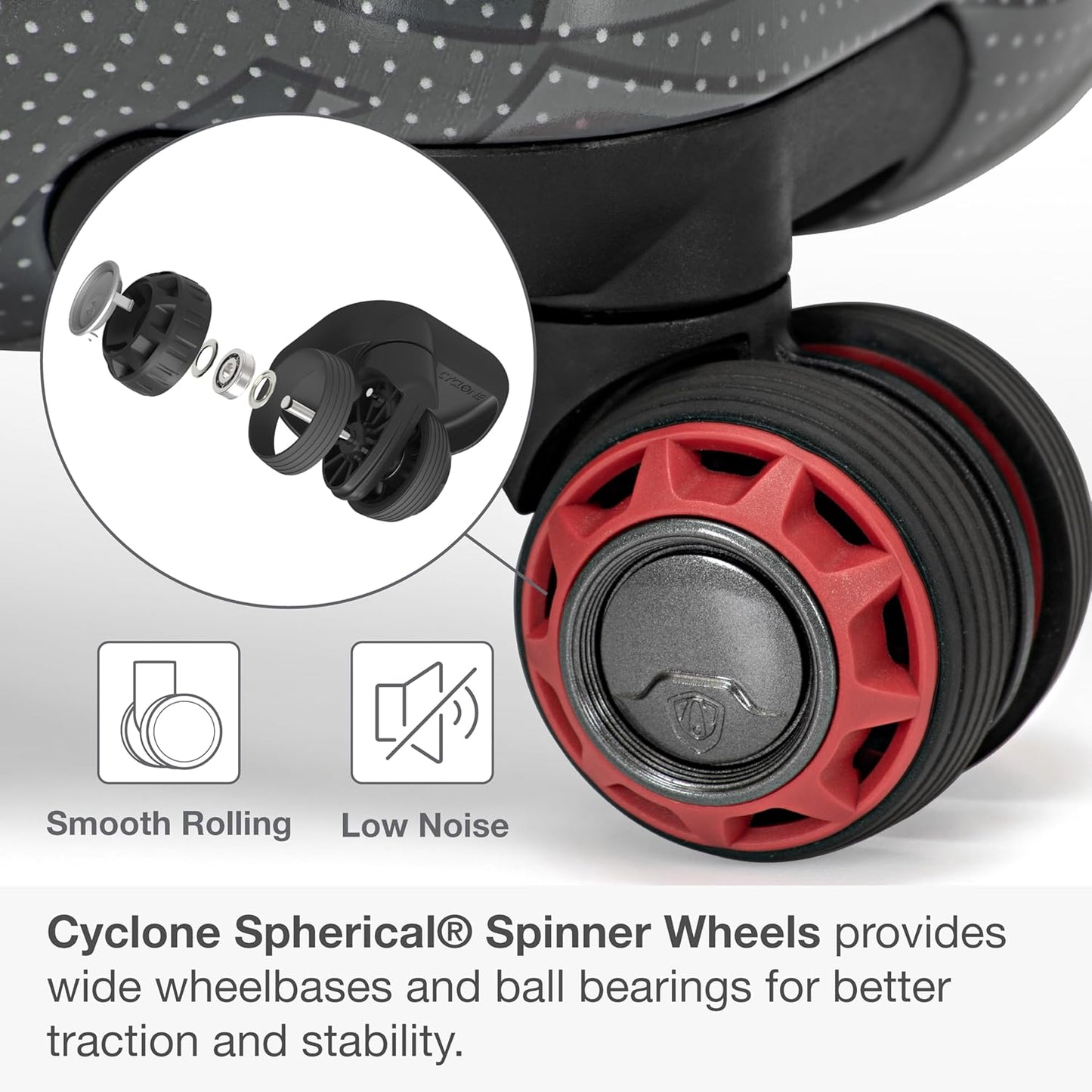 Traveler's Choice Maxporter II 30" Hardside Spinner Trunk Luggage, TSA Lock, Gray Camo