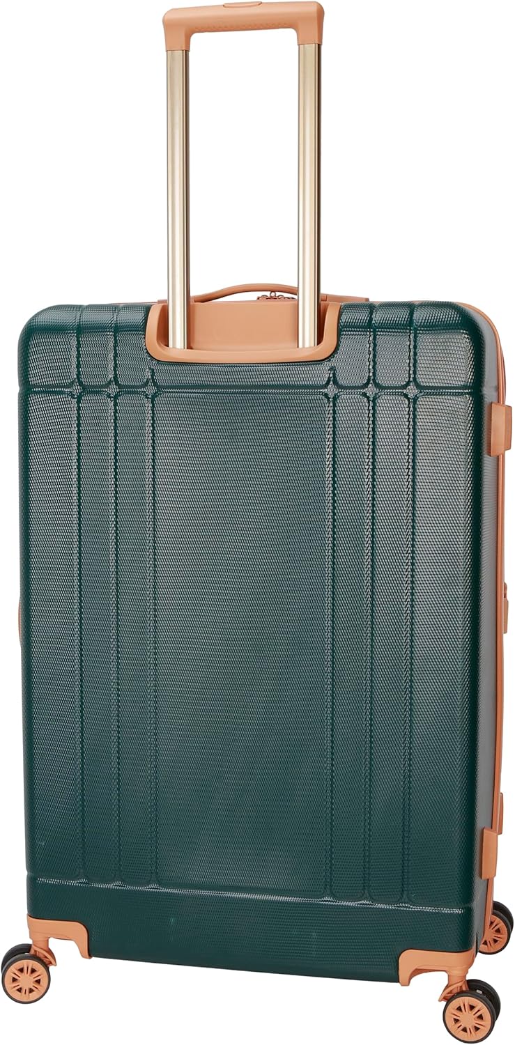 Dockers Hooper Hardside Expandable 8-Wheel Spinner Travel Checked Luggage, 28-Inch, Ponderosa Pine