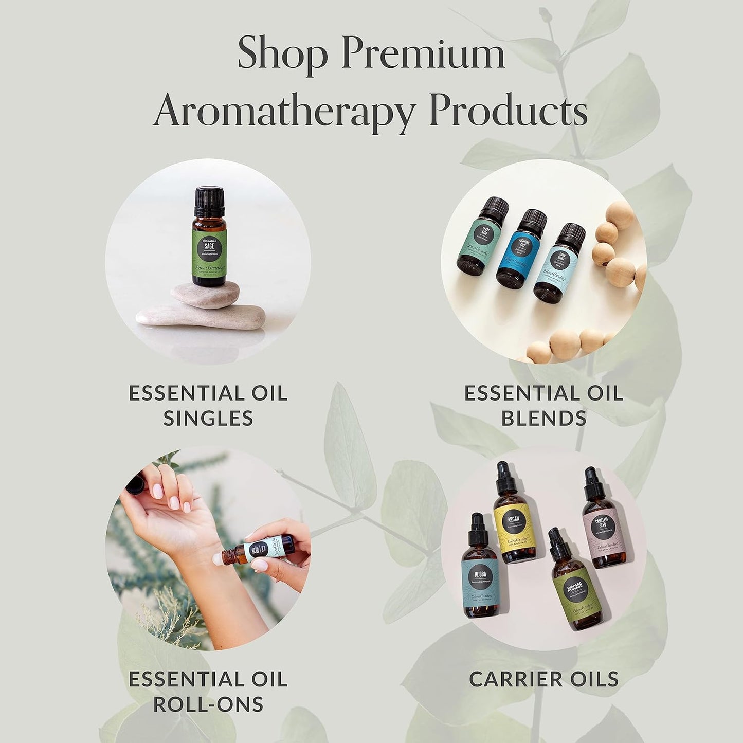 Edens Garden Mio Mist Portable Essential Oil Diffuser – Handheld Mister, Compact & USB Rechargeable Personal Aromatherapy & Essential Oils Accessory for Travel, Office & Car Use - Black