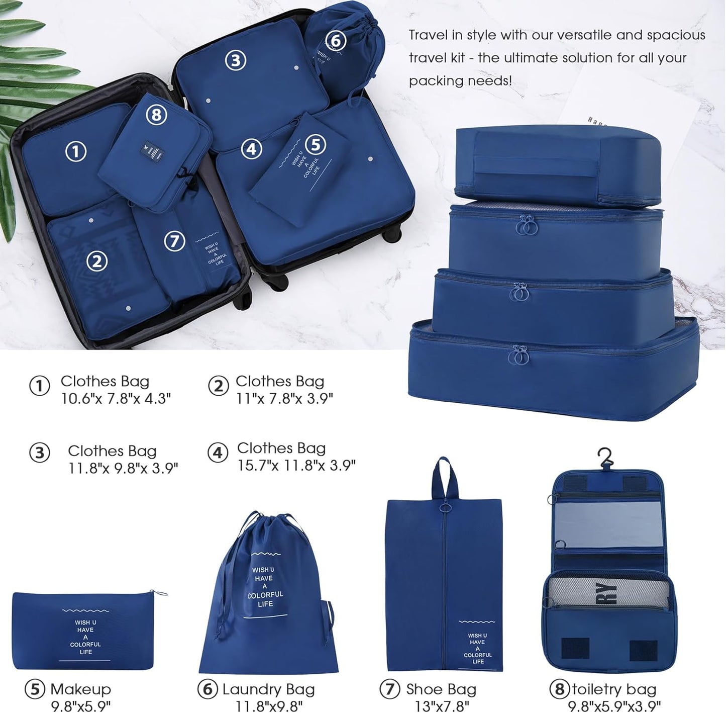 Merax Luggage sets of 13 Piece 16 20 20 28 IN Carry on Luggage Hard Case Green Luggage Expandable Checked Luggage Suitcase Set with Wheels