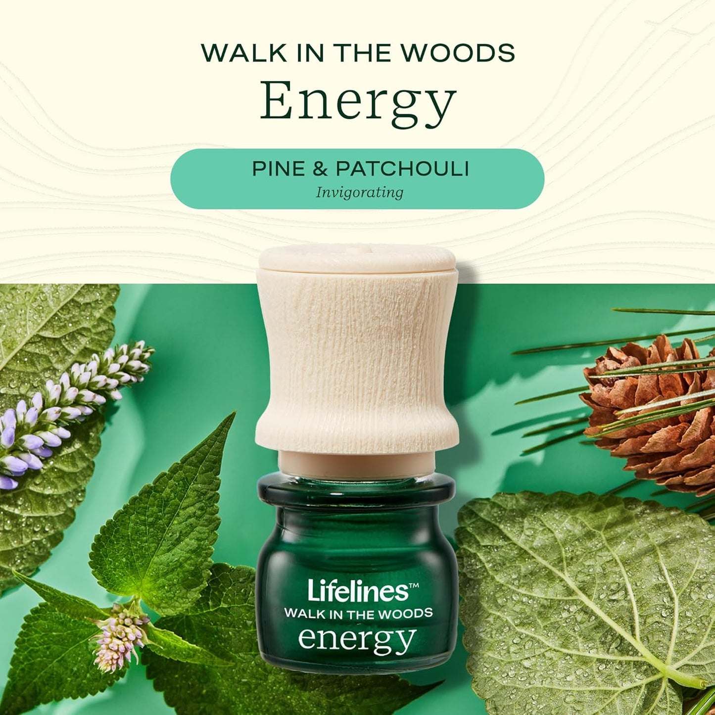 Lifelines Scent-Infused Grounding Stone & Oil Blend Gift Set - Fidgets for Tweens, Teens & Adults with Essential Oil Blend - Stocking Stuffers, White Elephant & Holiday Gifts for Christmas