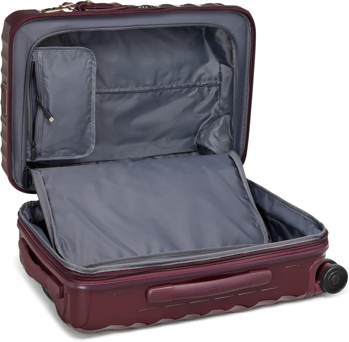 Tumi 19 Degree International Expandable 4 Wheel Caryy On, Wine, One Size