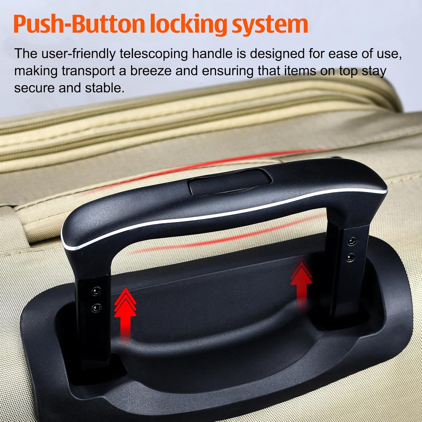 Verdi Softside Expandable Carry-On Luggage with Spinner Wheel USB Port Lightweight (Khaki, 20-Inch Carry-On)