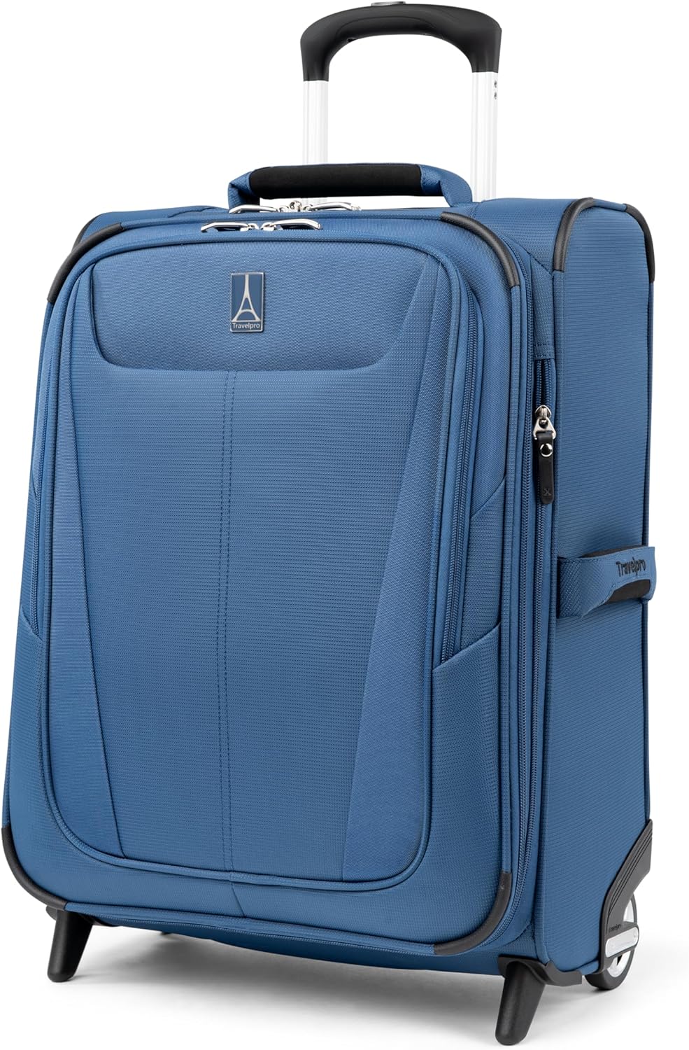 Travelpro Maxlite 5 Softside Expandable Upright 2 Wheel Carry-on Luggage, Lightweight, 20-Inch — Ensign Blue