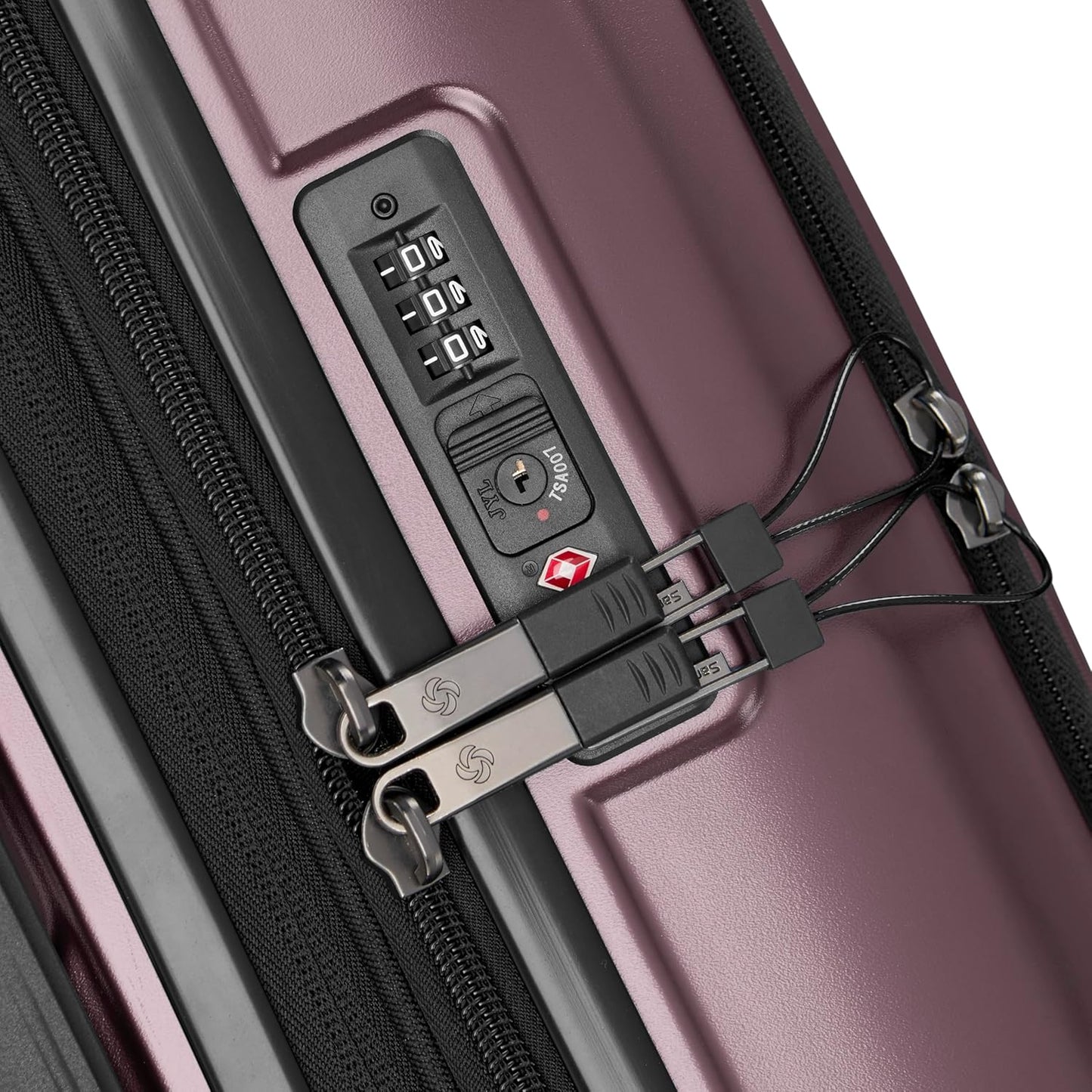 Samsonite 2 Piece Luggage Set with 21/28” Hardside Lightweight Octiv (Carry-On Pro with Front Pocket & Large Checked) Expandable, Four Spinner Wheels, Adjustable Handle, TSA Approved Lock - Purple