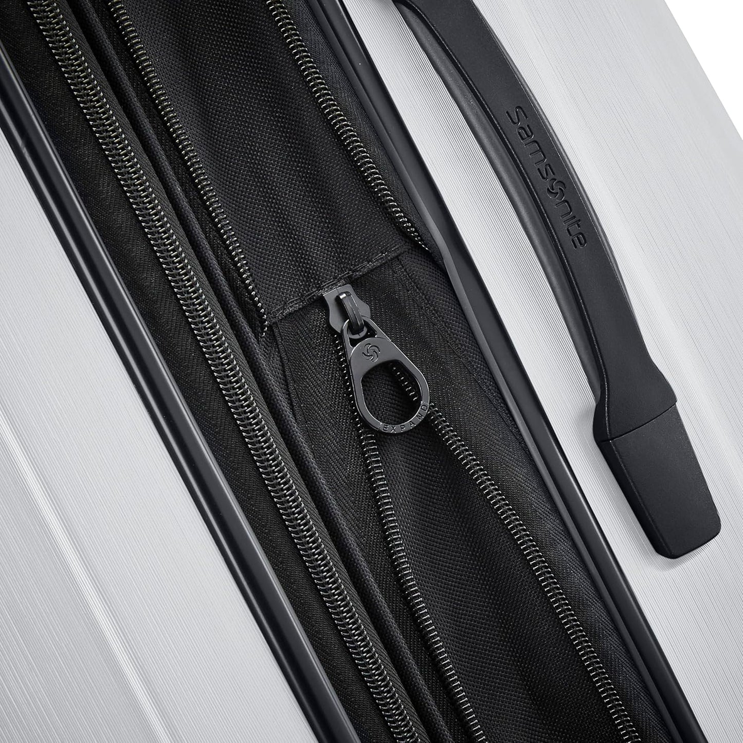 Samsonite Centric 2 Hardside Expandable Luggage with Spinners | Snow White | 2PC SET (Carry-on/Medium)