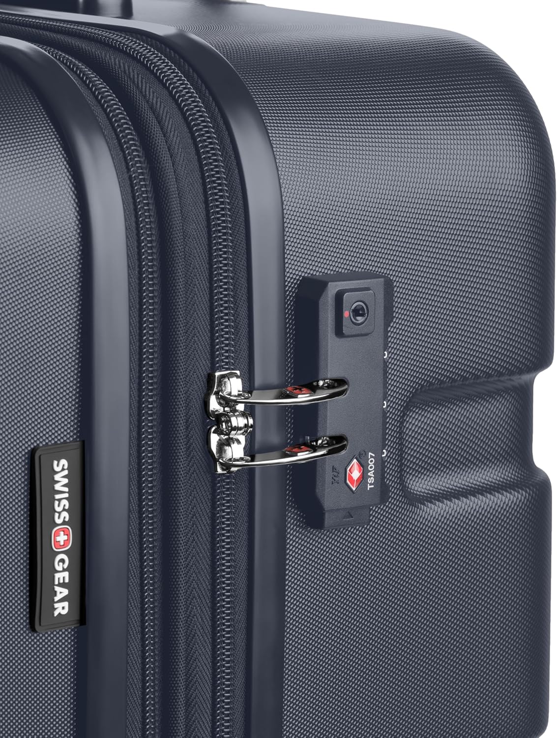 SwissGear 7366 Hardside Expandable Luggage with Spinner Wheels, Navy, 2-Piece Set (19/27)