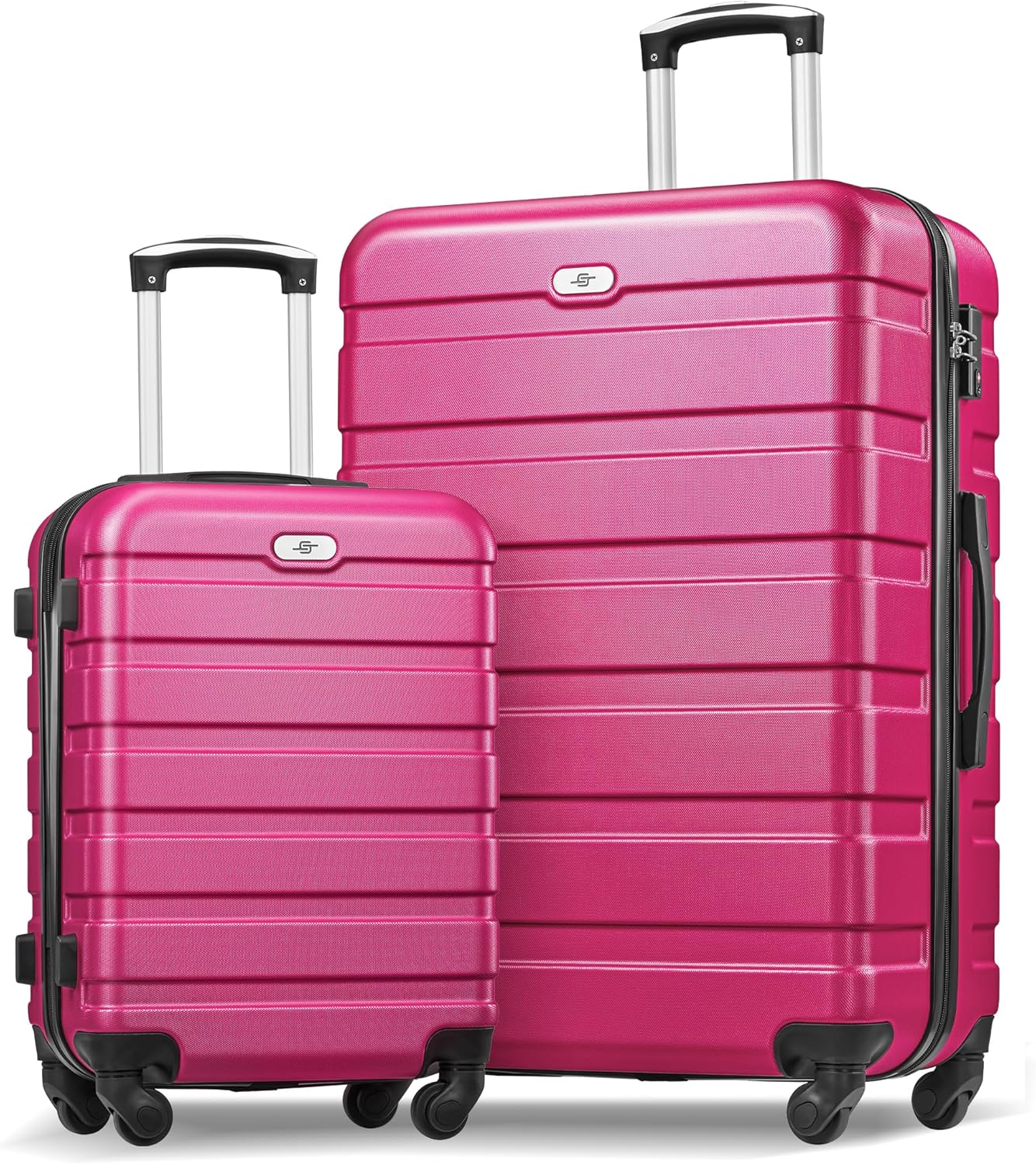 Suitour Luggage Sets 2 Piece with Spinner Wheels,Hard Shell 20 Carry on Suitcase and 28 inch Luggage with Spinner Wheels Suitcase Set with TSA Lock(20in/28in)