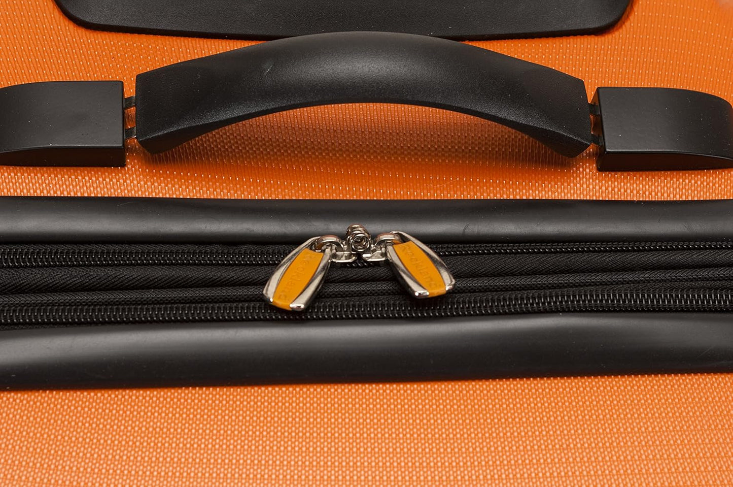 Rockland Melbourne Hardside Expandable Spinner Wheel Luggage, Orange, Carry-On 20-Inch