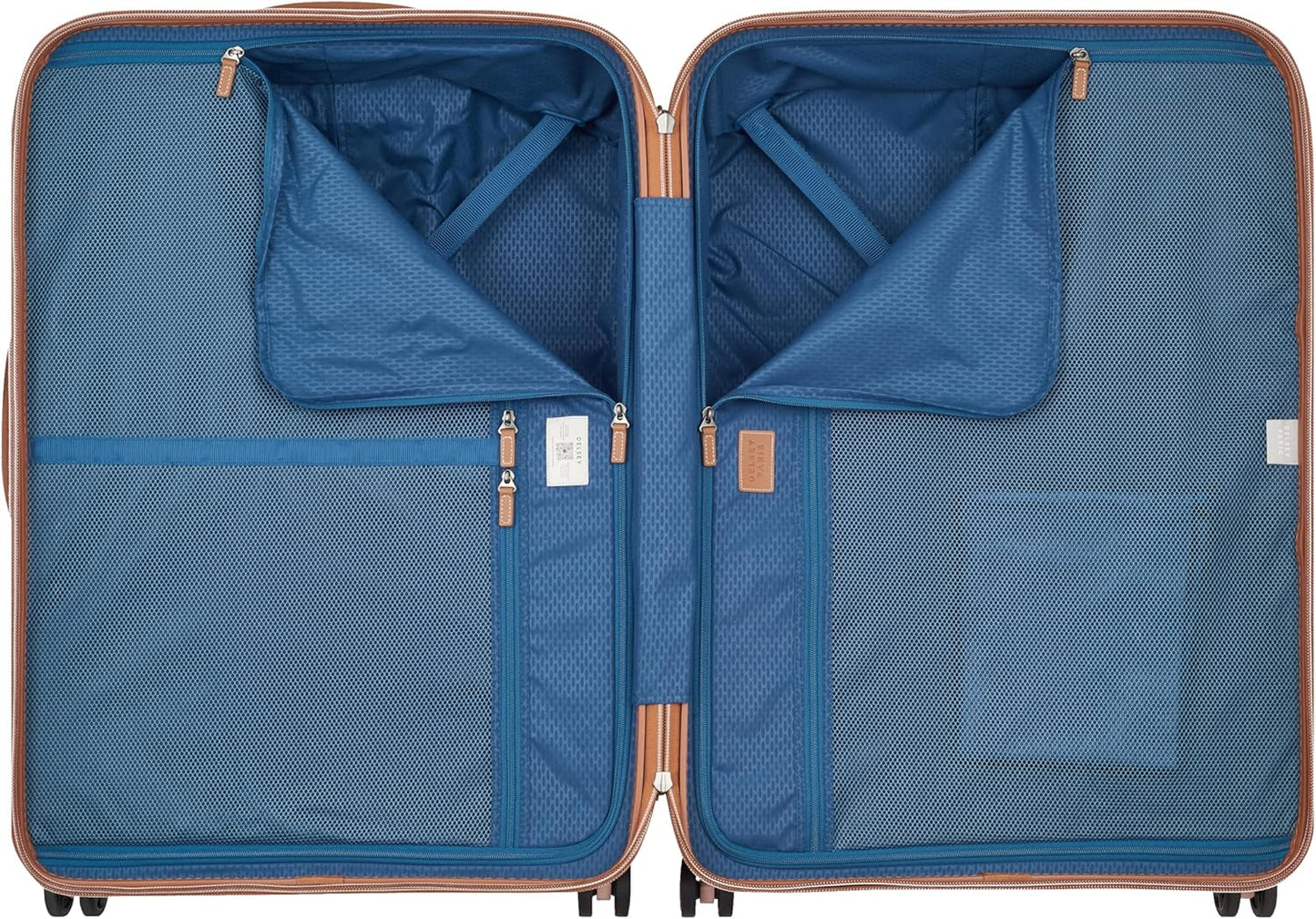 DELSEY PARIS Chatelet Air 2.0 Hardside Luggage with Spinner Wheels, Blush Pink, Checked-Large 28 Inch