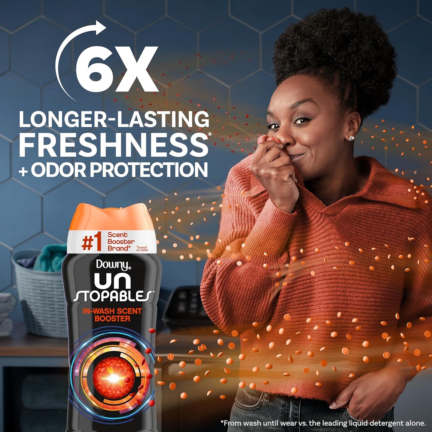 Downy Unstopables In-Wash Laundry Scent Booster Beads, Tide Original, 24 oz