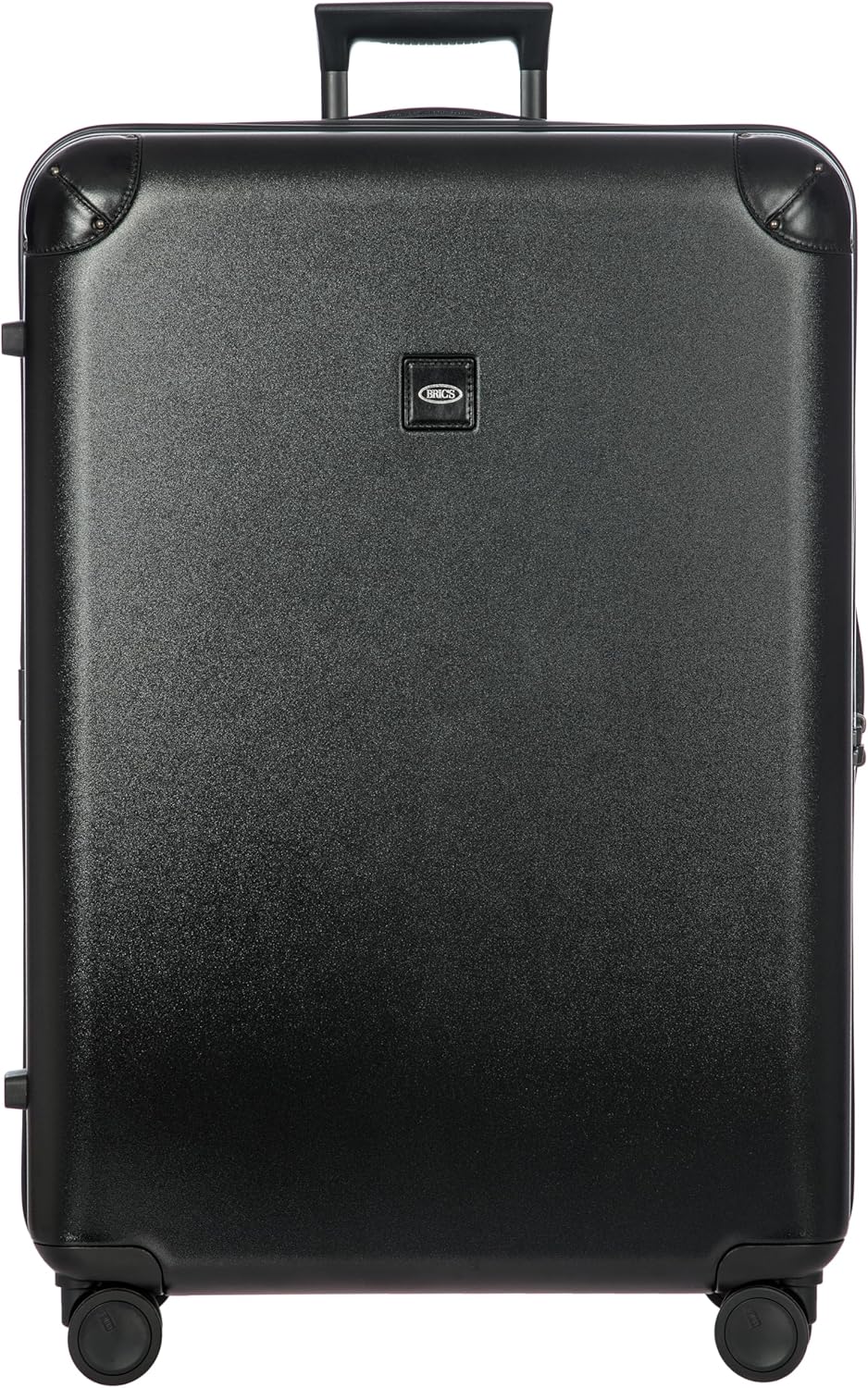 Bric's Amalfi Suitcase, Lightweight Expandable Hard Shell Luggage with Smooth 360° Wheels and TSA Lock 32" - Black