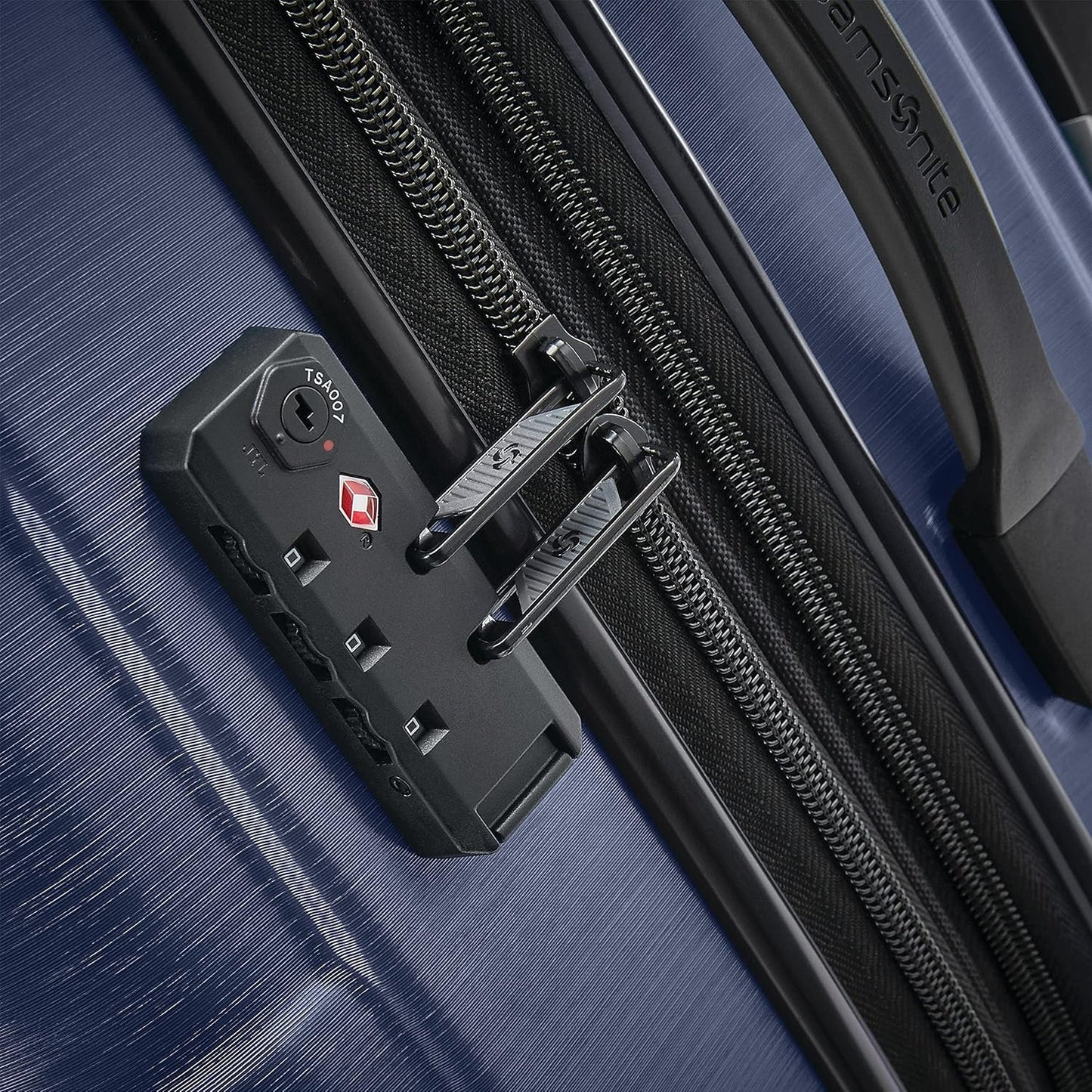 Samsonite Centric 2 Hardside Expandable Luggage with Spinner Wheels, True Navy, 3-Piece Set (20/24/28)