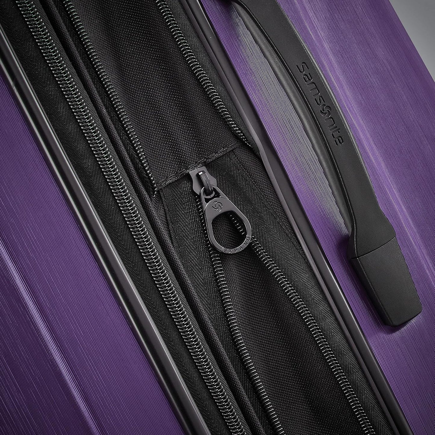 Samsonite Centric 2 Hardside Expandable Luggage with Spinner Wheels, Purple Orchid, Carry-On 20 Inch